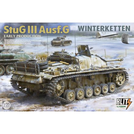 Takom StuG III Ausf.G with Winterketten Early Production makett