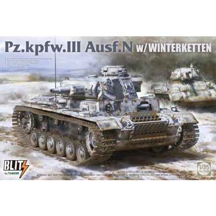 Takom Pz.Kpfw. Ill Ausf. N w/Winterketten makett