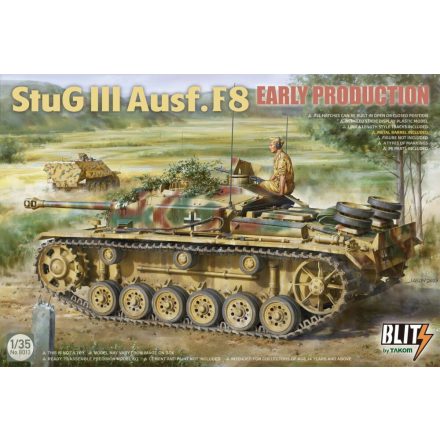 Takom Stug III Ausf.F8 Early Production makett