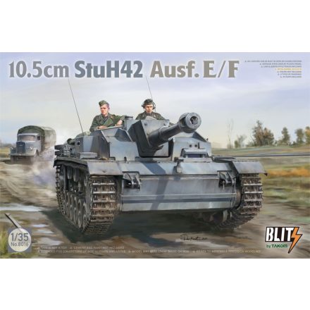 Takom 10.5cm StuH42 Ausf.E/F makett