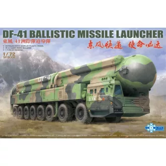 Takom - DF-41 BALLISTIC MISSILE LAUNCHER harcjármű makett