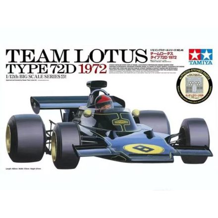 Tamiya Lotus 72D 1972 makett