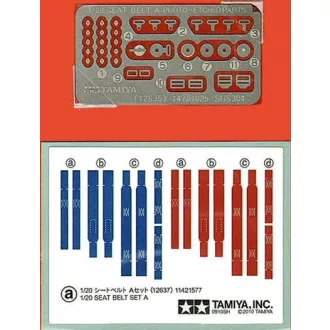 Tamiya Seat Belt Set A - biztonságiöv feljavító készlet