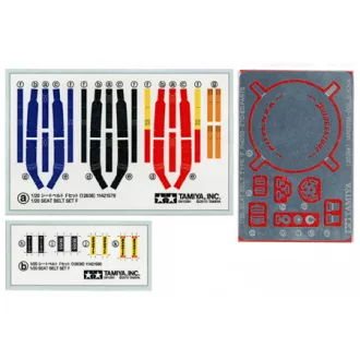 Tamiya Seat Belt Set F - biztonságiöv feljavító készlet