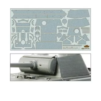   Tamiya Zimmerit Coating Sheet for Panther Ausf. G Early Production - zimmerit bevonatlap