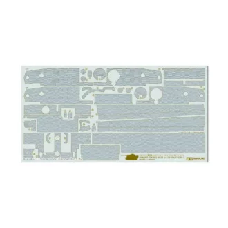   Tamiya Zimmerit Coating Sheet - Tiger I (Mid Late Production) - zimmerit bevonatlap