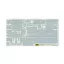 Tamiya Zimmerit Coating Sheet - Tiger I (Mid Late Production) - zimmerit bevonatlap