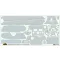Tamiya Zimmerit Coating Sheet - King Tiger Porsche Turret - zimmerit bevonatlap