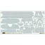 Tamiya Zimmerit Coating Sheet - King Tiger Porsche Turret - zimmerit bevonatlap