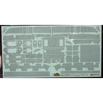   Tamiya Zimmerit Coating Sheet - Panzer IV Ausf.J - zimmerit bevonatlap