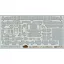 Tamiya Zimmerit Coating Sheet - Panzer IV - zimmerit bevonatlap