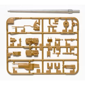   Tamiya German Panther Ausf.D Metal Gun Barrel Set - fém lövegcső