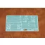 Tamiya Zimmerit Coating Sheet for Elefant 32589 - zimmerit bevonatlap