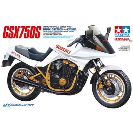 Tamiya Suzuki GSX750S New Katana makett
