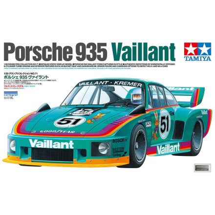 Tamiya Porsche 935 Vaillant makett