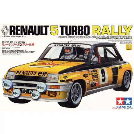 Tamiya Renault 5 Turbo Rally makett