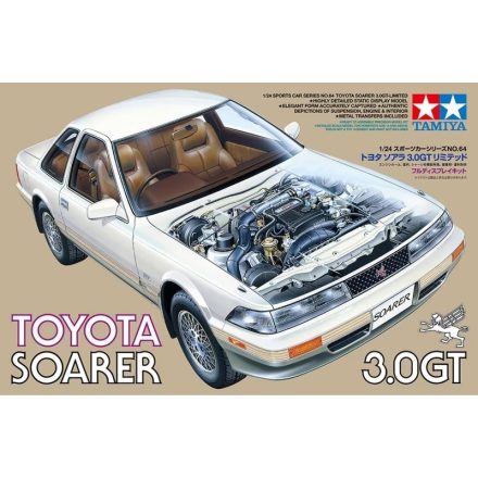 Tamiya Toyota Soarer 3.0 GT Limited makett