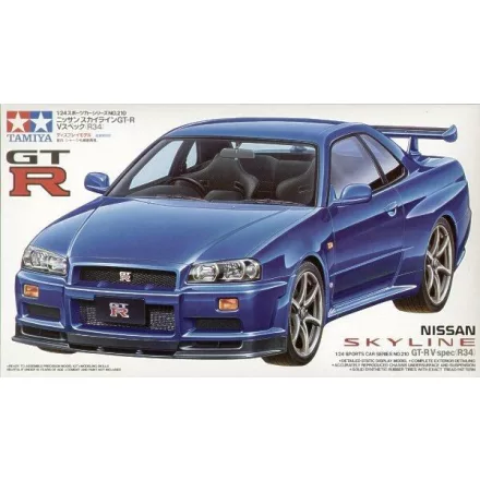 Tamiya Nissan Skyline GT-R V Spec R34 makett