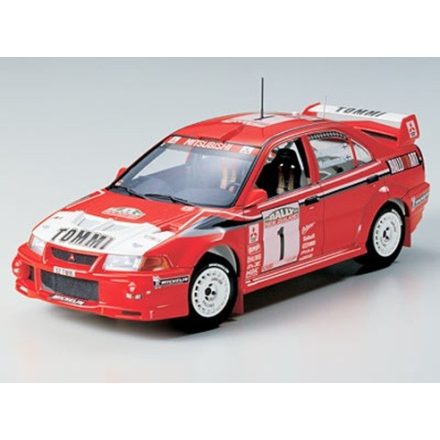 Tamiya Mitsubishi Lancer Evo VI WRC makett