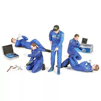 Tamiya Rally Mechanics Set figura készlet