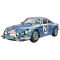 Tamiya Renault Alpine A110 1971 - Monte Carlo raliautó makett