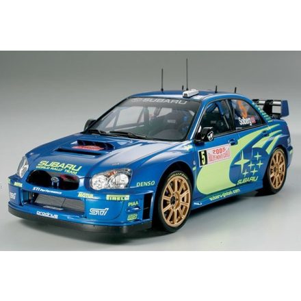 Tamiya Subaru Impreza WRC Monte Carlo 2005 makett