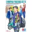 Tamiya Campus Friends Set II (plus scooter) - motorkerékpár makett