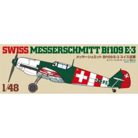 Tamiya  Swiss Messerschmitt Bf 109 E-3 makett