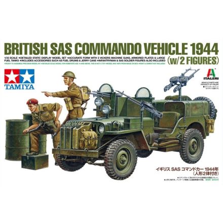 Tamiya British SAS Commando Vehicle 1944 makett