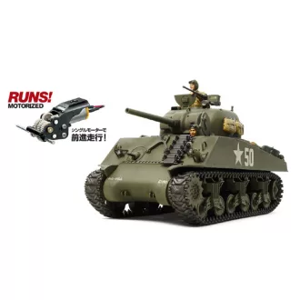Tamiya US Medium Tank M4A3 - Motorized - harcjármű makett