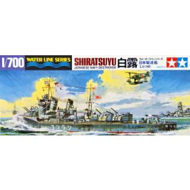 Tamiya IJN JAPANESE NAVY DESTROYER SHIRATSUYU makett