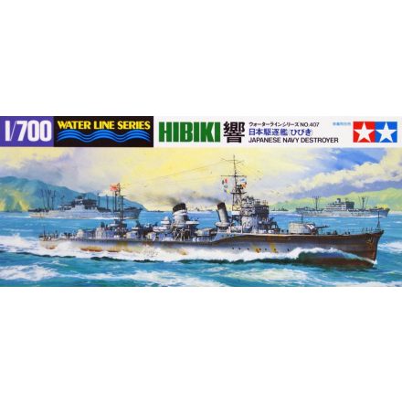Tamiya IJN JAPANESE NAVY DESTROYER HIBIKI makett