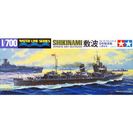 Tamiya IJN JAPANESE NAVY DESTROYER SHIKINAMI makett