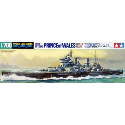 Tamiya British Battleship Prince of Wales makett