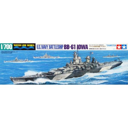 Tamiya US NAVY BATTLESHIP BB-61 IOWA makett