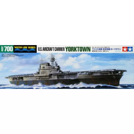 Tamiya US AIRCRAFT CARRIER YORKTOWN makett