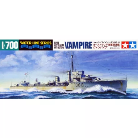 Tamiya AUSTRALIAN NAVY DESTROYER VAMPIRE makett