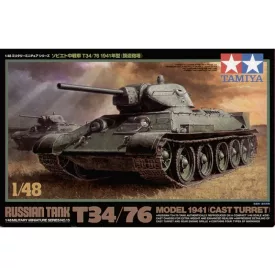 Tamiya Russian Tank T-34/76 Model 1941 Cast Turret makett