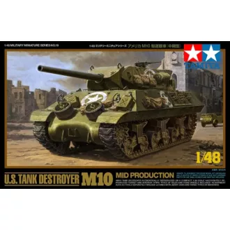 Tamiya US M10 Tank Destroyer Mid Production romboló makett