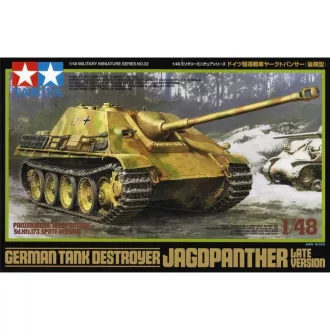   Tamiya German Tank Destroyer Jagdpanther Late romboló makett