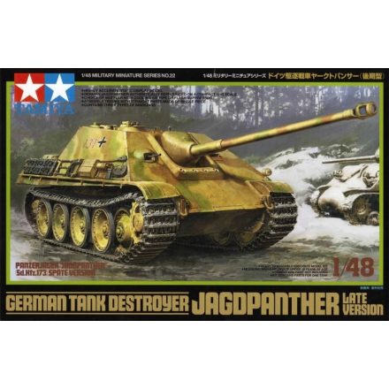 Tamiya German Tank Destroyer Jagdpanther Late makett