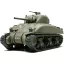 Tamiya US M4A1 Sherman - harcjármű makett