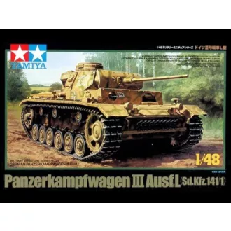 Tamiya Panzerkampfwagen III Ausf.L - harcjármű makett