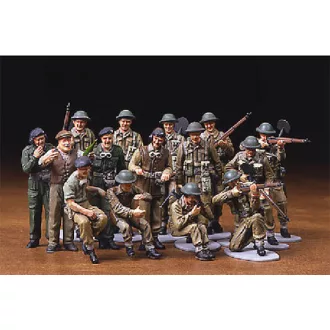 Tamiya British Infantry Set - katonai figura makett