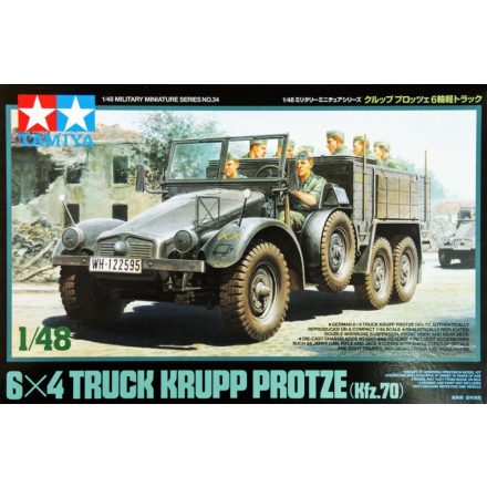 Tamiya German 6x4 Truck Krupp Protze L2H143 makett