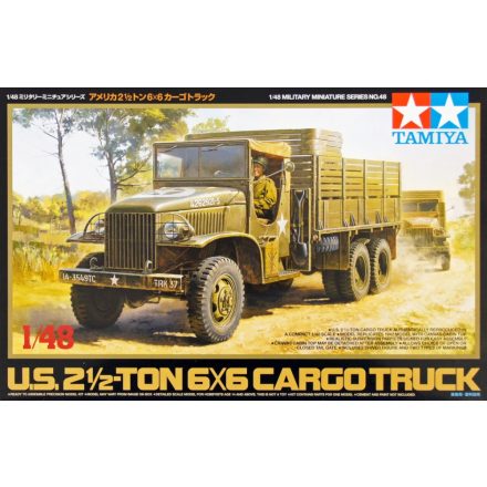 Tamiya U.S. 2.5 Ton 6x6 Cargo Truck makett