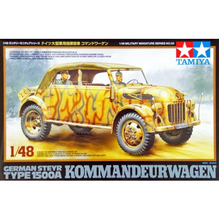 Tamiya German Steyr 1500 Kommandeurwagen makett