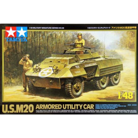 Tamiya U.S. M20 Armored Utility Car makett