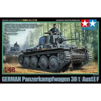   Tamiya German Panzerkampfwagen 38(t) Ausf.E/F harcjármű makett