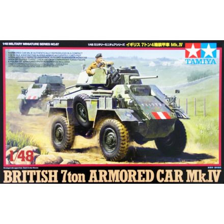 Tamiya British 7ton Armored Car Mk.IV makett